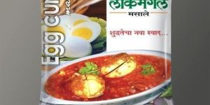 Egg Curry Masala Packaging Pouch