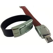 Leather Bracelet Band Pen Drive