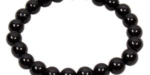 Anukur Artisan Black Beads Bracelet for Women