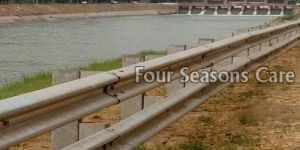 Double Beam Crash Barrier