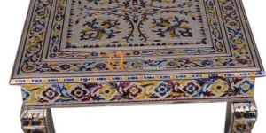 Silver Meenakari Bajot