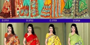 Printed Georgette Sarees