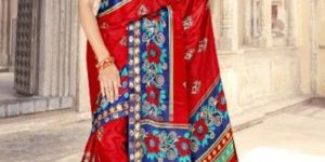 Silk Printed Saree