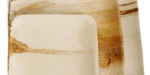 Areca Leaf Square Plain Plates