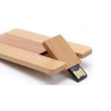 Wooden Card Pen Drive