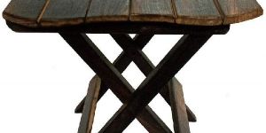 Wooden Folding Stool