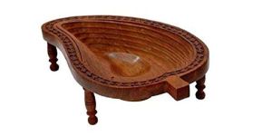 Wooden Mango Shaped Spring Tray