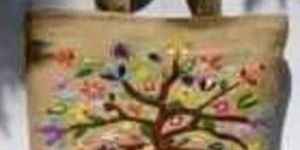 Printed Canvas Tote Bag