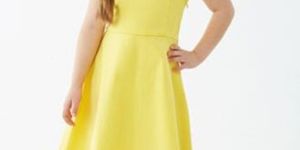 Girls Yellow Dress