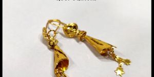 Designer Gold Jhumka