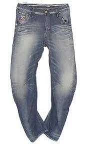 Mens Washed Jeans