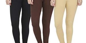 Cotton Lycra Ankle Length Leggings