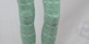 Cotton Lycra Jacquard Leggings