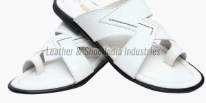 Synthetic White Formal Slipper