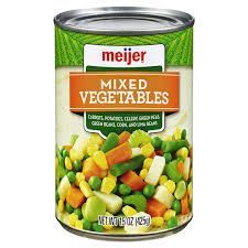 Canned Vegetables