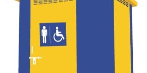 Differently Abled Modular Toilet