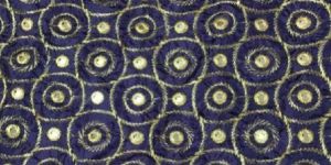 Paper Silk Embroidered Fabric