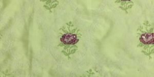 Viscose Georgette Embroidered Fabric