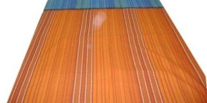 Striped Bed Cover and Throws