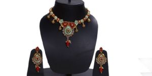 Meenakari Necklace Set