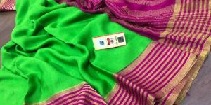 Mysore Wrinkle Crepe Silk Saree