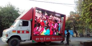 LED Advertising Van Rental Services