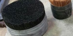 combed dressed hair.