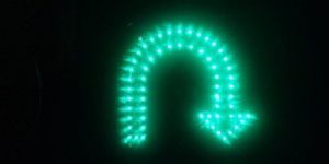 LED U Turn Arrow Lights