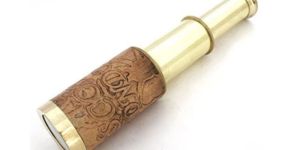 Solid Brass Nautical Antique Telescop