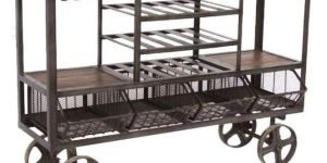 Iron Automobile Tool Trolley