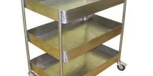 Stainless Steel Utility Trolley
