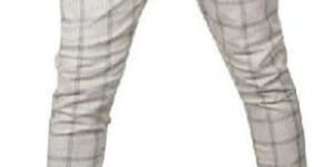 Mens Cotton Slim Fit Trousers