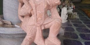 Sandstone Hanuman Statue