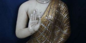 White Marble Buddha Statue