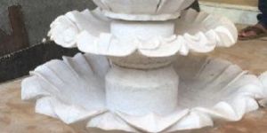 White Marble Fountain