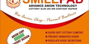 Smilepad Cottony Advance Anion Technology Sanitary Napkins