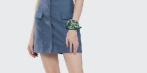 Crop Top and Short Skirt