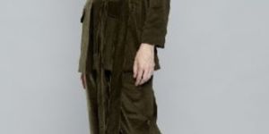 Jacket and High Rise Pants