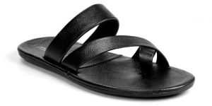 Mens Black Slippers