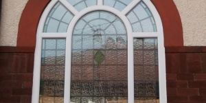 UPVC Arch Fixed Window