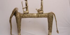 Brass Elephant Statue