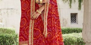 Bandhej Saree