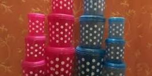 Polka Dot Container