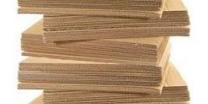 Brown Corrugated Cardboard Sheet