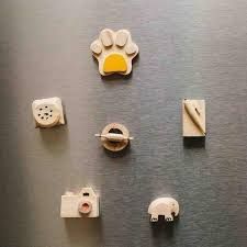 Wooden Fridge Magnet