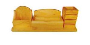 Wooden Table Top Organizer