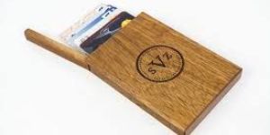 Wooden Visiting Card Holder