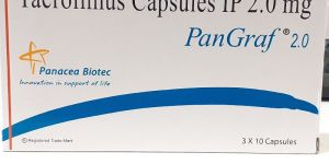 TACROLIMUS CAPSULES I.P 2.0 MG (PANGRAF)