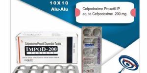 CEFPODOXIME PROXETIL DISPERSIBLE TABLETS