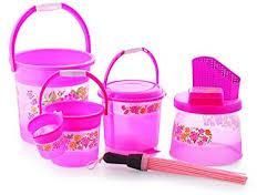 Plastic Bathroom Set